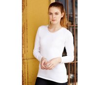 Lady-Fit Long Sleeve Crew Neck T